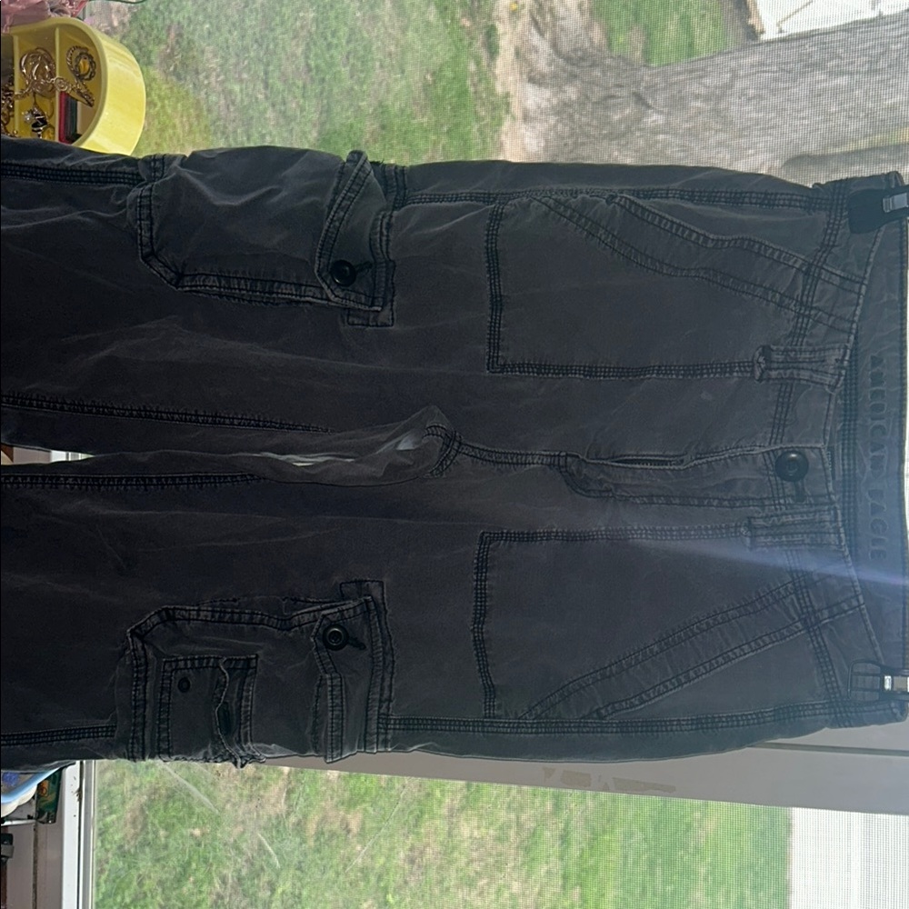 Black Cargo Pants